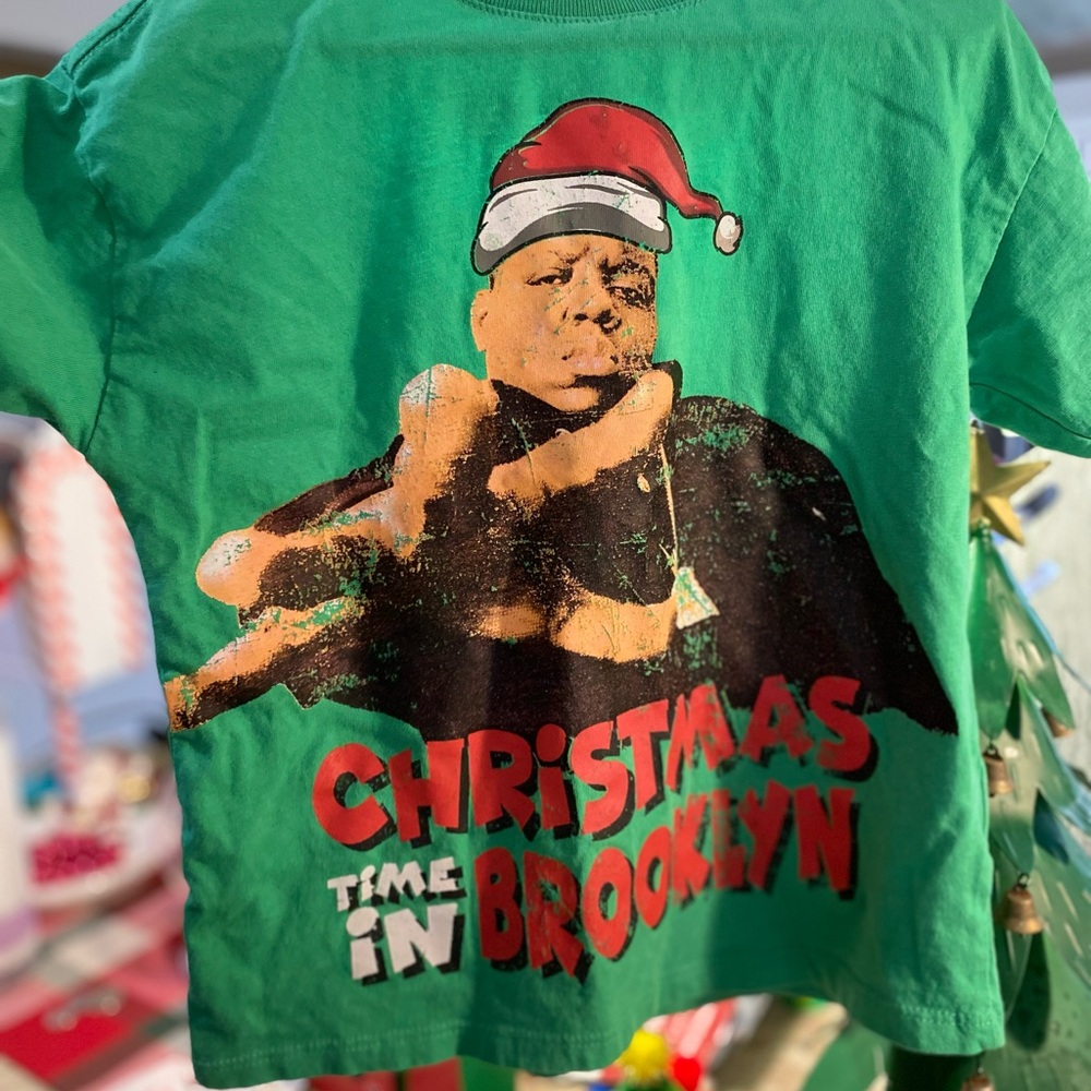 B.I.G. Christmas Time in Brooklyn Kids Shirt